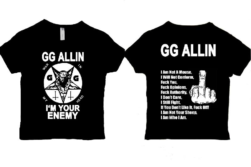 GG Allin - I'm Your Enemy  (Girlie)