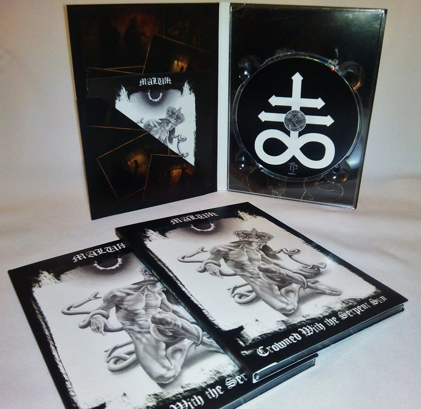 Malum - Crowned With The Serpent Sun (A5 Digipak,Lim. 100)