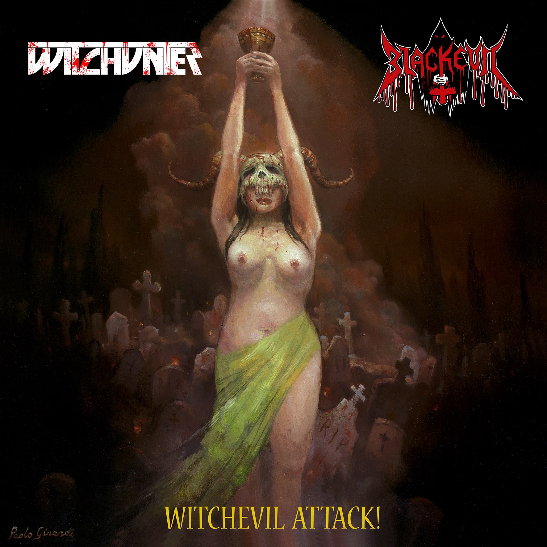 WITCHUNTER / BLACKEVIL - Witchevil Attack!