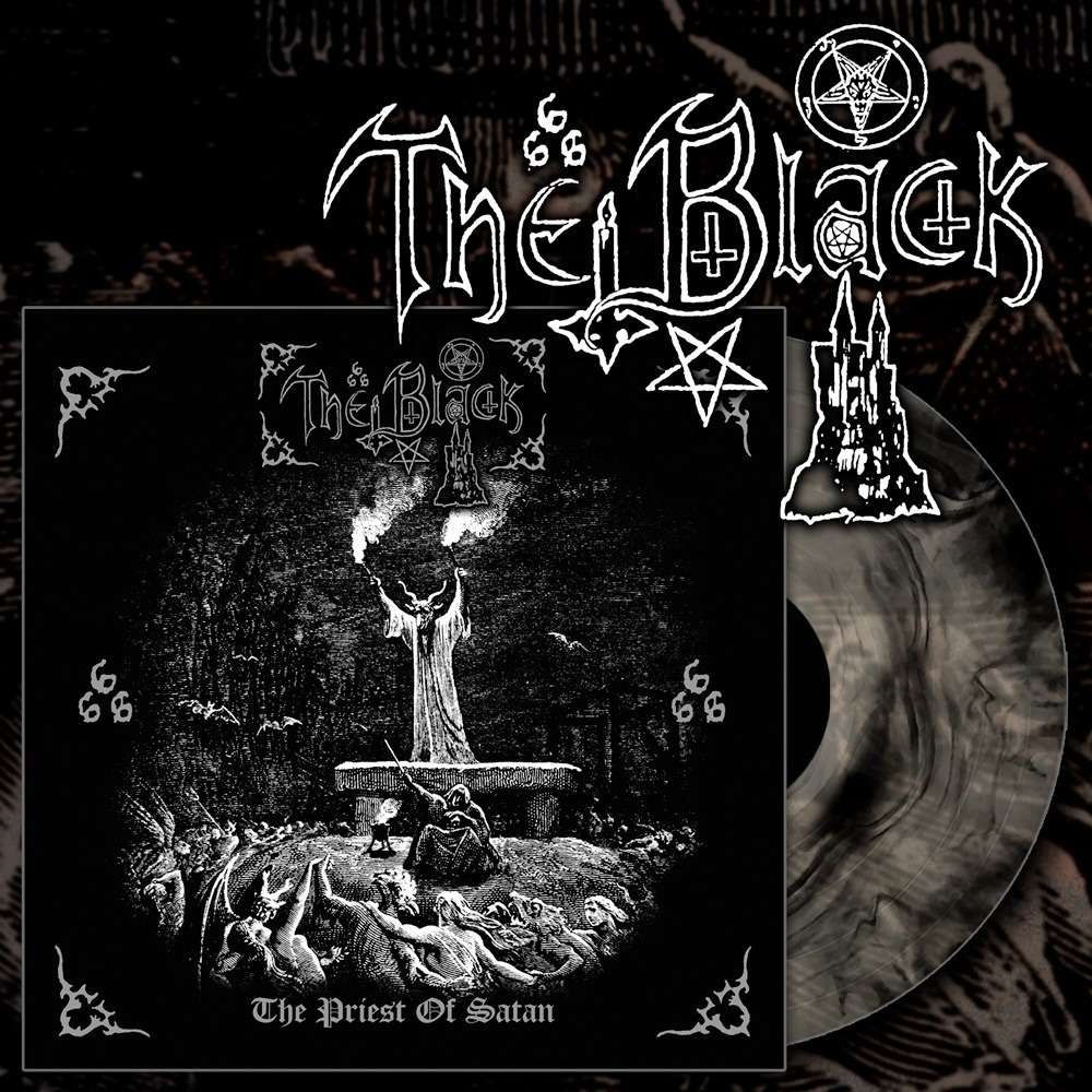 THE BLACK - The Priest Of Satan (Black Galaxy Vinyl )