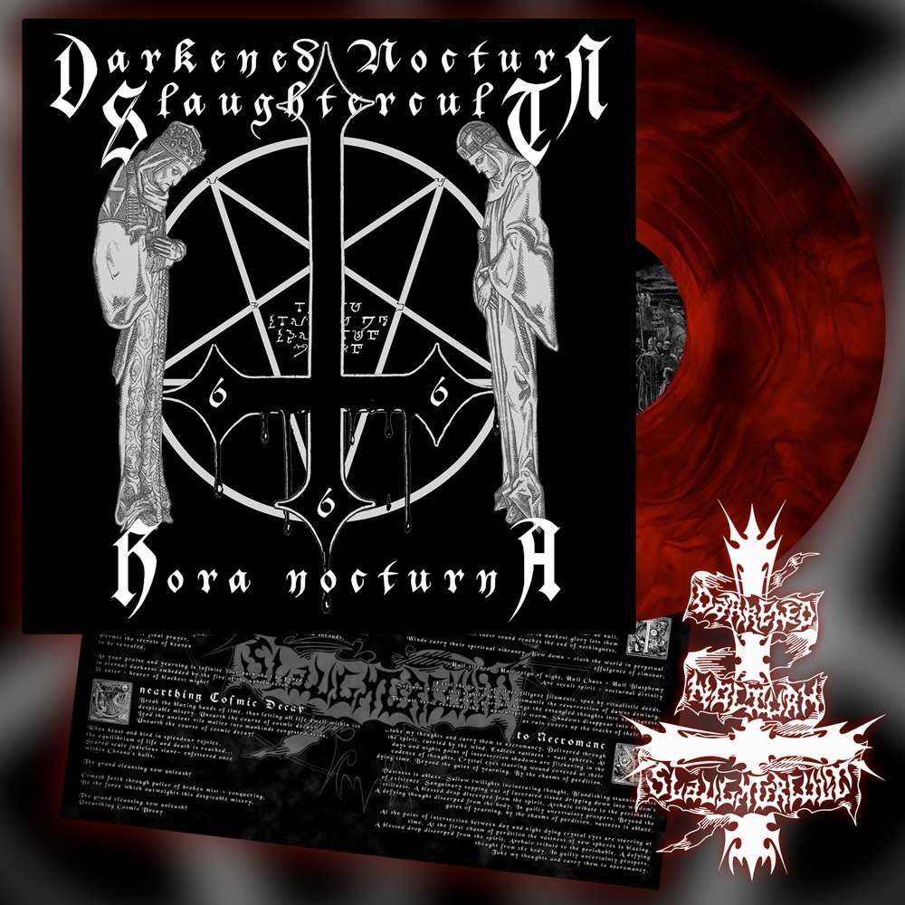 DARKENED NOCTURN SLAUGHTERCULT - Hora Nocturna (Red Galaxy Vinyl)