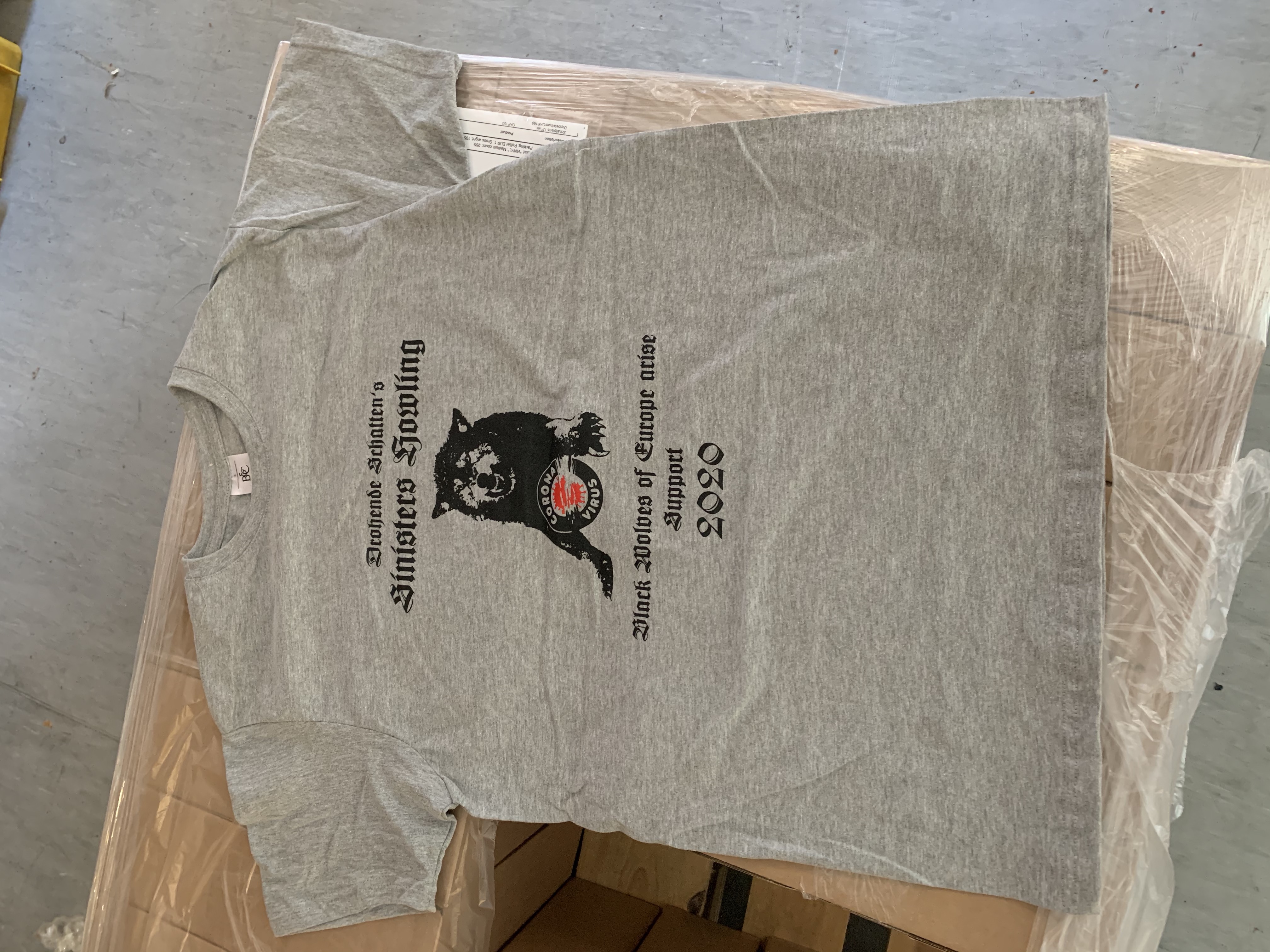 Sinister Howling Support Shirt - Anti-Corona 2020