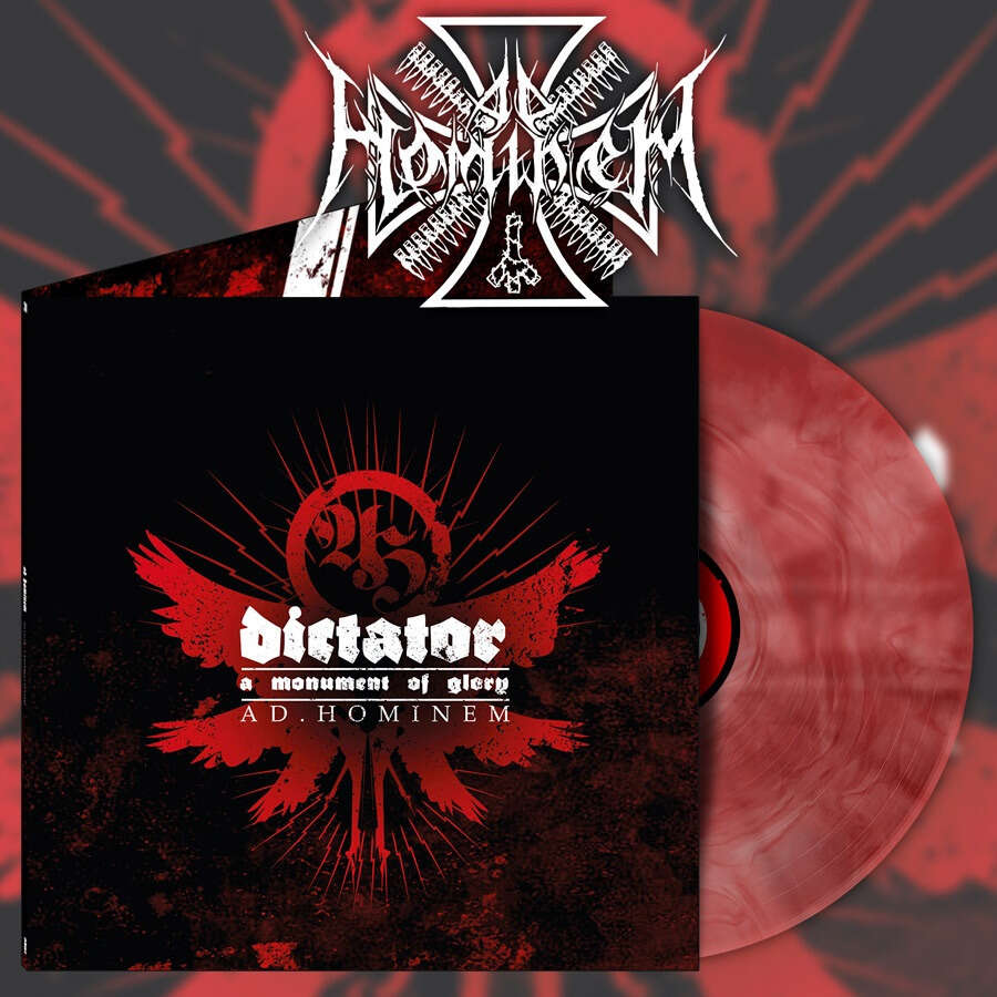 AD HOMINEM - Dictator (Red Marble Vinyl)