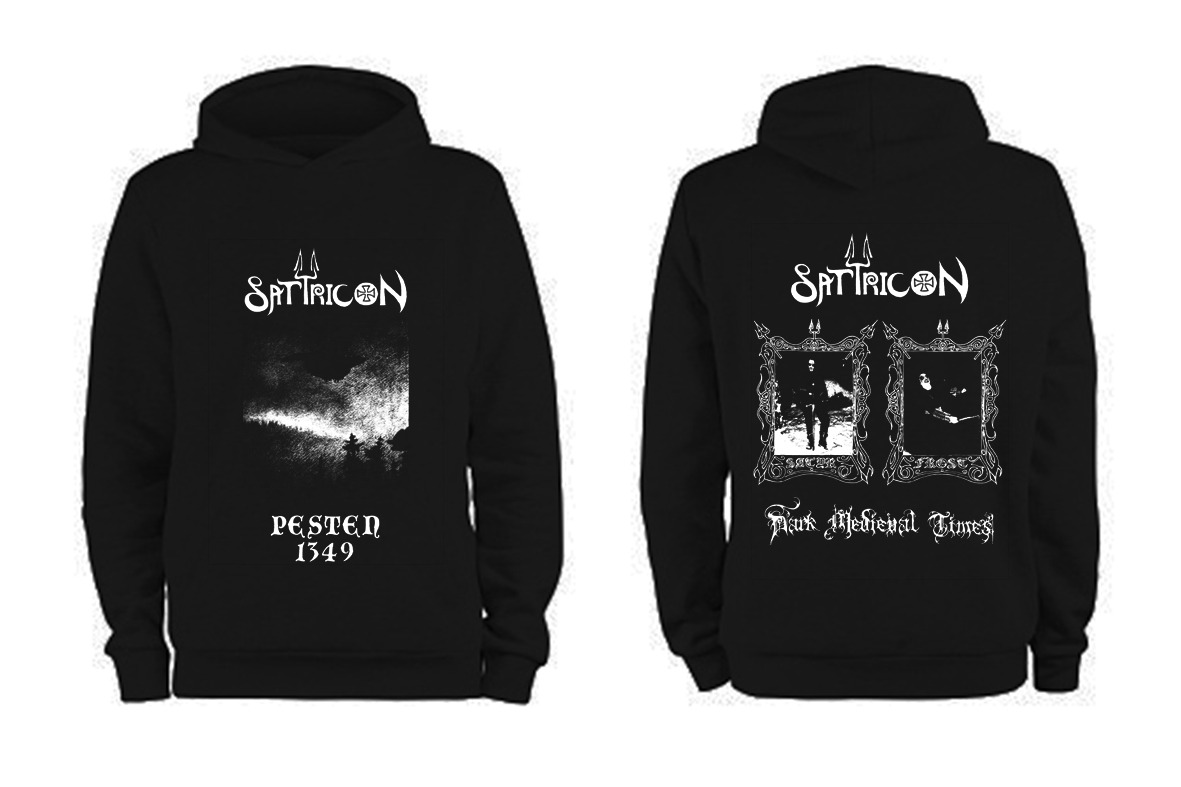 Satyricon - Dark Medieval Times  (Hooded Sweatshirt)