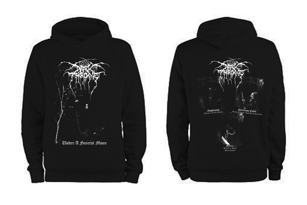 Darkthrone - Under A Funeral Moon  (Hooded Sweatshirt)