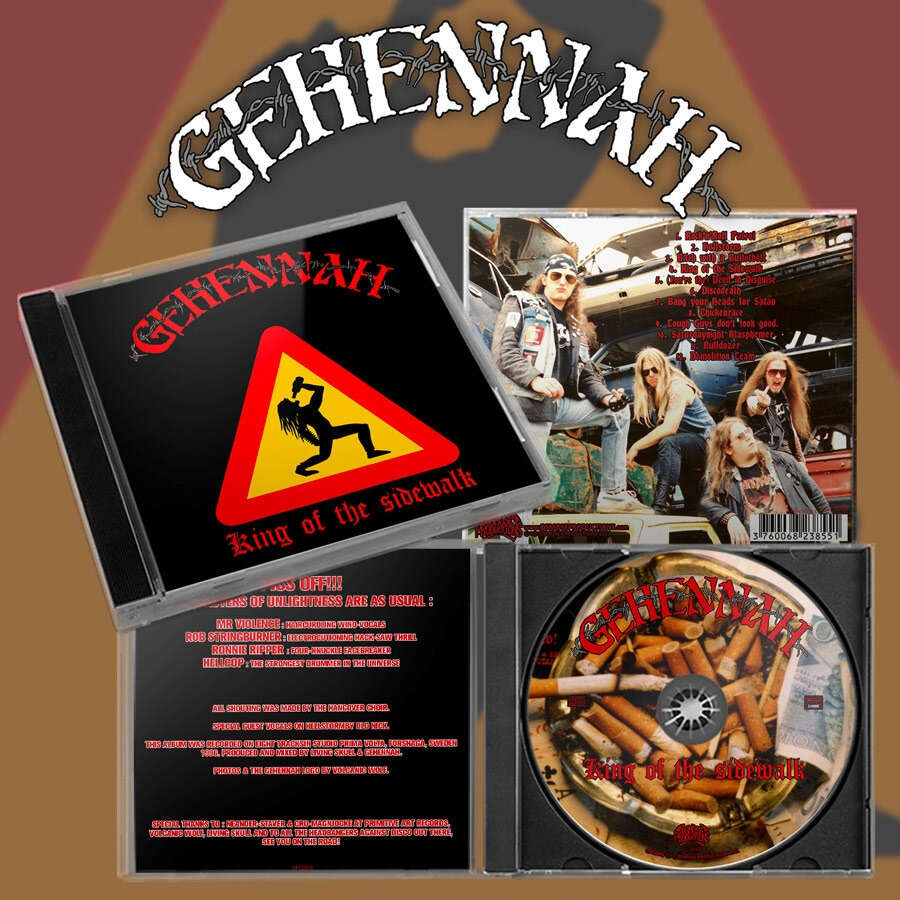 GEHENNAH - King Of The Sidewalk (+Bonus)