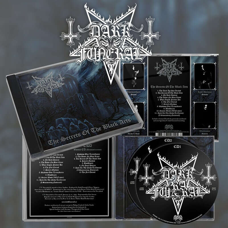 DARK FUNERAL - The Secrets Of The Black Arts  (Double-CD)