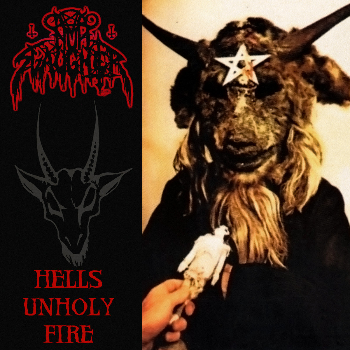 NUNSLAUGHTER - Hells Unholy Fire  (2 x gold CD)