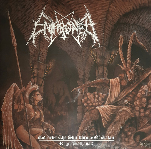 Enthroned – Towards The Skullthrone Of Satan / Regie Sathanas  (Double LP)