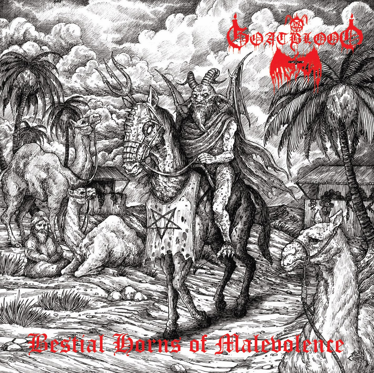 Goatblood  Bestial Horns of Malevolence