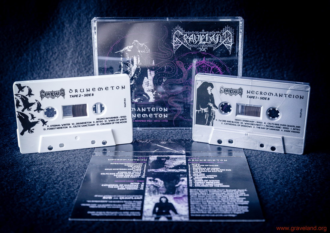 Graveland  Necromanteion & Drunemeton (Double Tape Box,Lim.100)