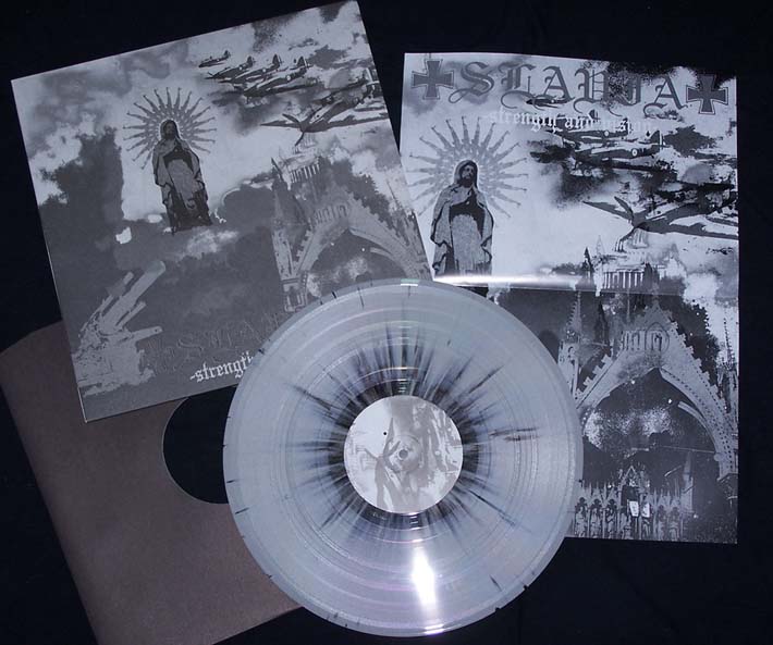 Slavia-Strength And Vision (grey/black splatter vinyl)