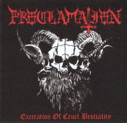 Proclamation - Execration of Cruel Bestiality